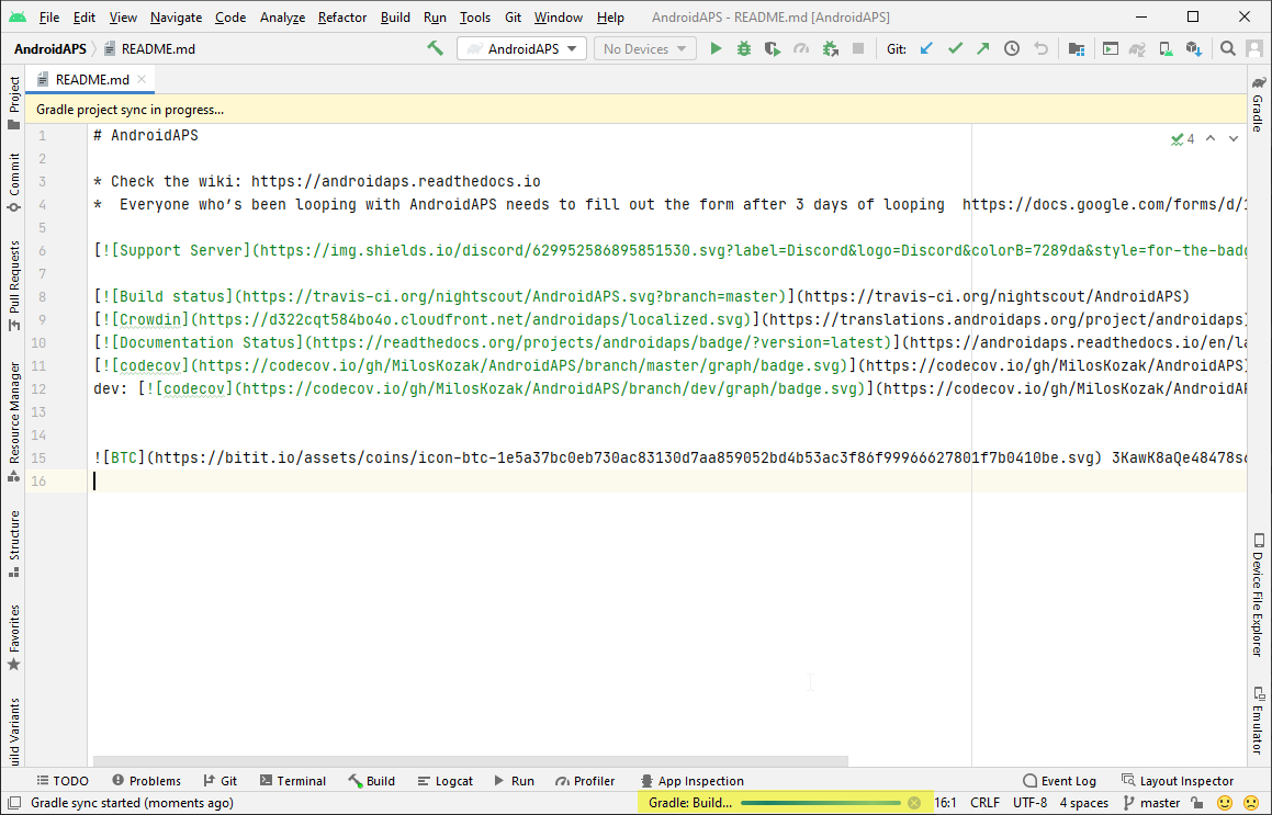 Android Studio - Gradle Sync