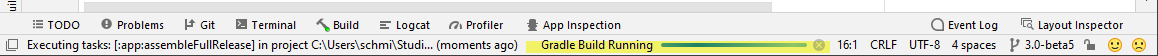 Gradle läuft