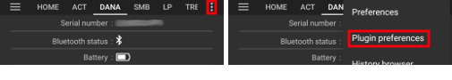 Plugin-Einstellungen öffnen