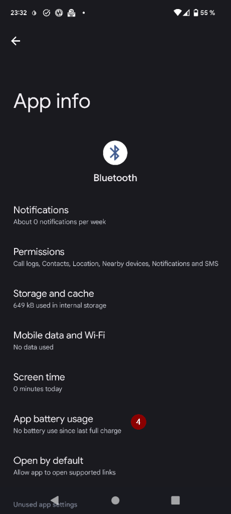 Bluetooth-App