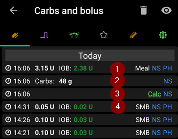Kohlenhydrate & Bolus
