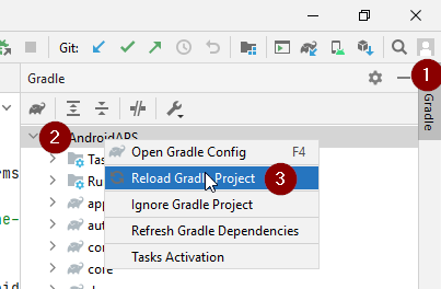 Gradle Reload