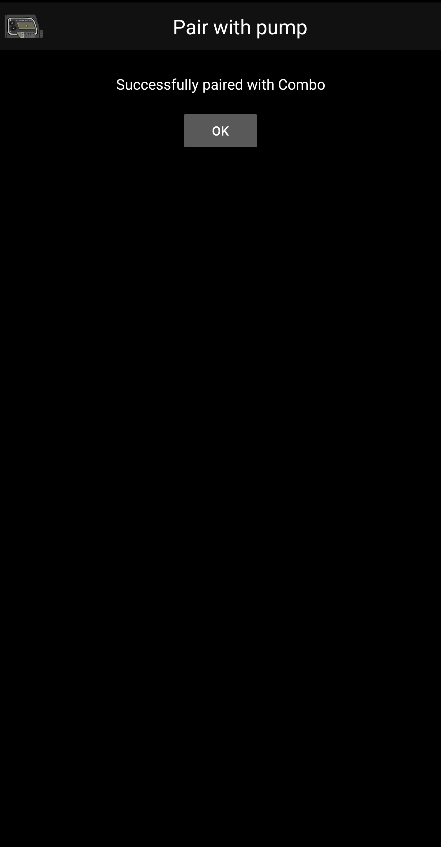 Screenshot of Combo Pairing UI 4