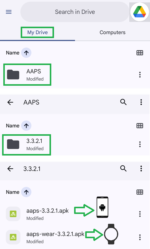 Google Drive Location