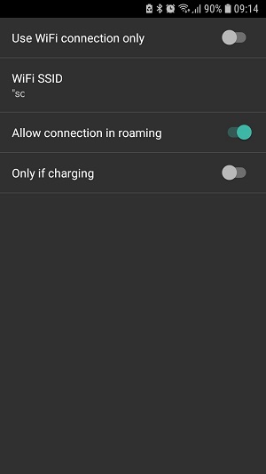 Nightscout connection preferences