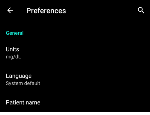 Preferences > General