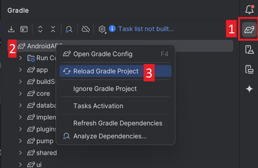 Перезагрузка Gradle