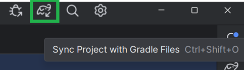 Sync Project with Gradle Files