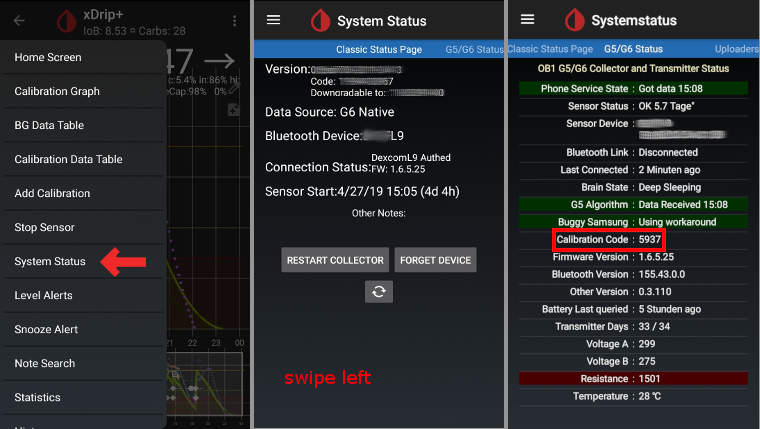 xDrip Dexcom Sensör Kodu Alma 2