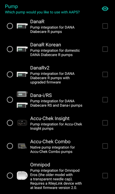 Config Builder 泵选择