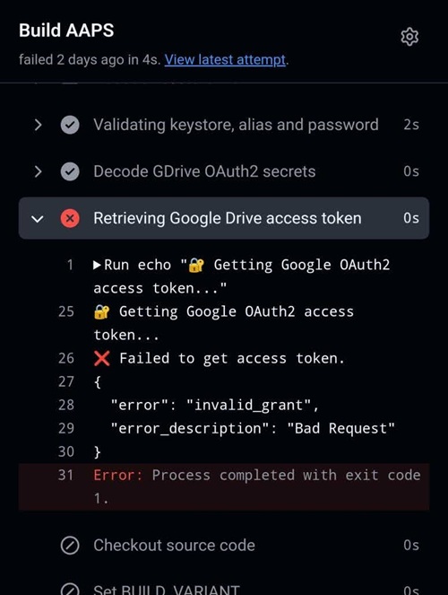aaps_ci_token_expired