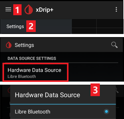 xDrip+ Start Libre Transmitter & Sensor 1