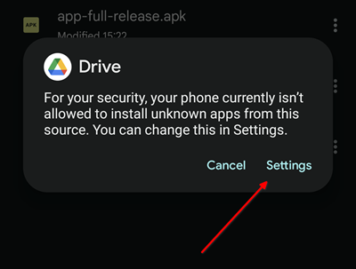 安全通知 Google 雲端硬碟