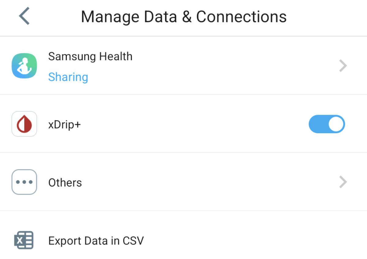 CareSens App 資料連線
