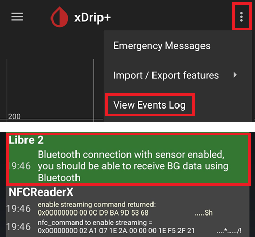 xDrip+ 掃描