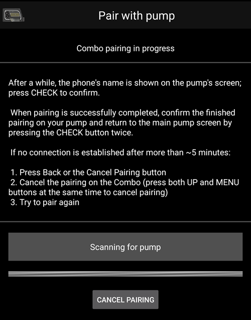 Combo 配對 UI 3 的截圖