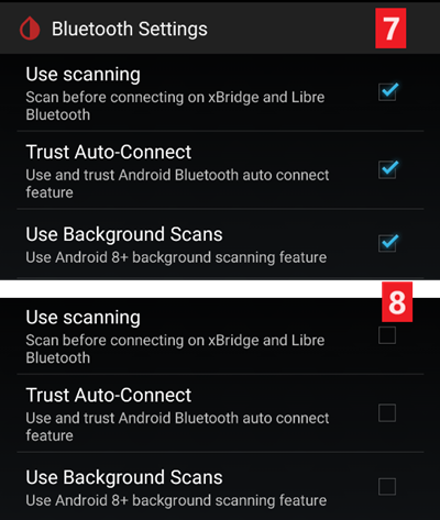 xDrip+ Libre 藍牙設定 2